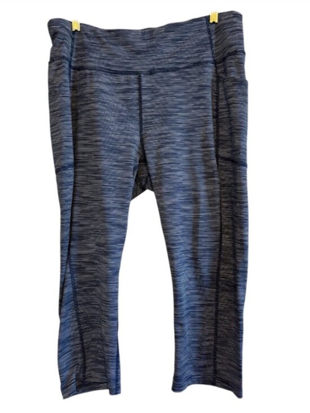 Tek Gear Dry Tek Blue& White Active Wear Comfortable Stretch Capri Pants Size 1X